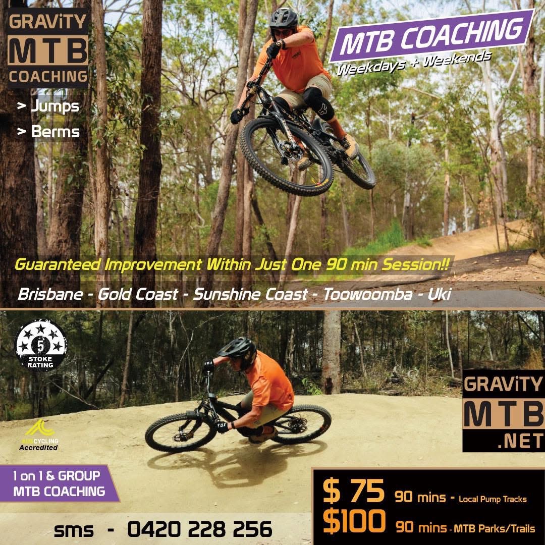 Gravity MTB Coaching Brisbane Gold Coast
