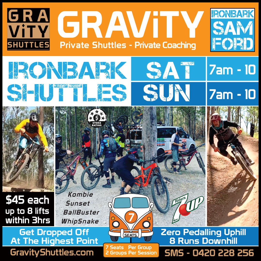 Ironbark Gravity MTB Shuttles